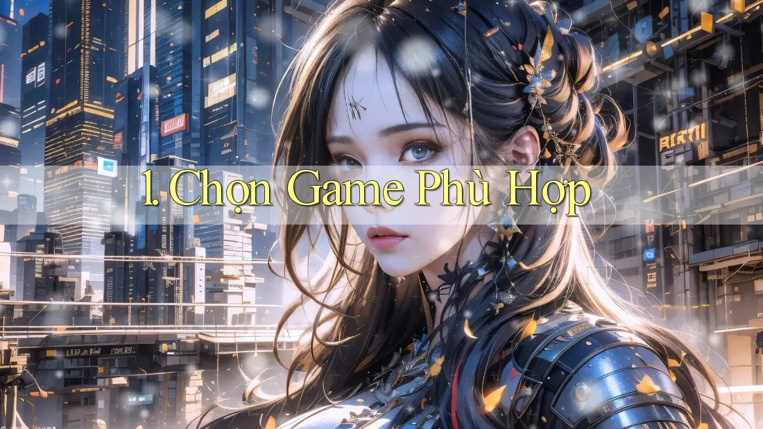 1. Chọn Game Phù Hợp 1. Chọn Game Phù Hợp