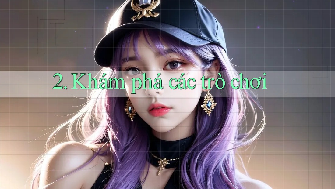 2. Khám phá các trò chơi