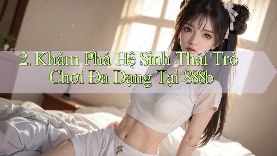 2. Khám Phá Hệ Sinh Thái Trò Chơi Đa Dạng Tại 888b 2. Khám Phá Hệ Sinh Thái Trò Chơi Đa Dạng Tại 888b