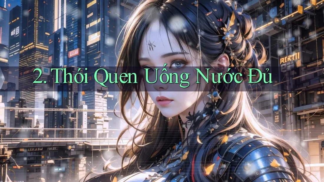 2. Thói Quen Uống Nước Đủ 2. Thói Quen Uống Nước Đủ