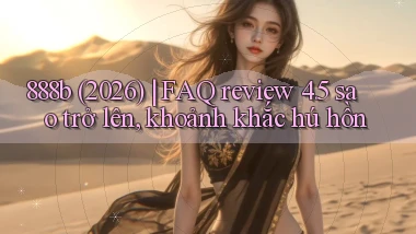 888b (2026) FAQ review 4.5 sao trở lên, khoảnh khắc hú hồn