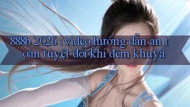 888b 2026 video hướng dẫn an toàn tuyệt đối khi đêm khuya
