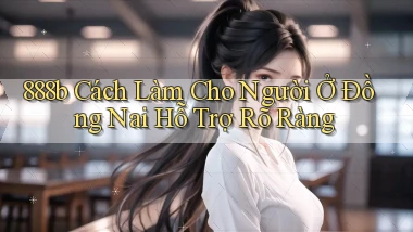 888b cách làm cho người ở Đồng Nai hỗ trợ rõ ràng