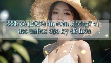 888b có (2026) an toàn không video unbox cực kỳ dễ hiểu