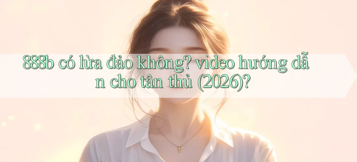 888b có lừa đảo không video hướng dẫn cho tân thủ (2026)