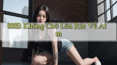 888b không chờ lâu rút về atm