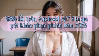 888b lỗi trên Android cũ 3 bí quyết khắc phục phiên bản 2026