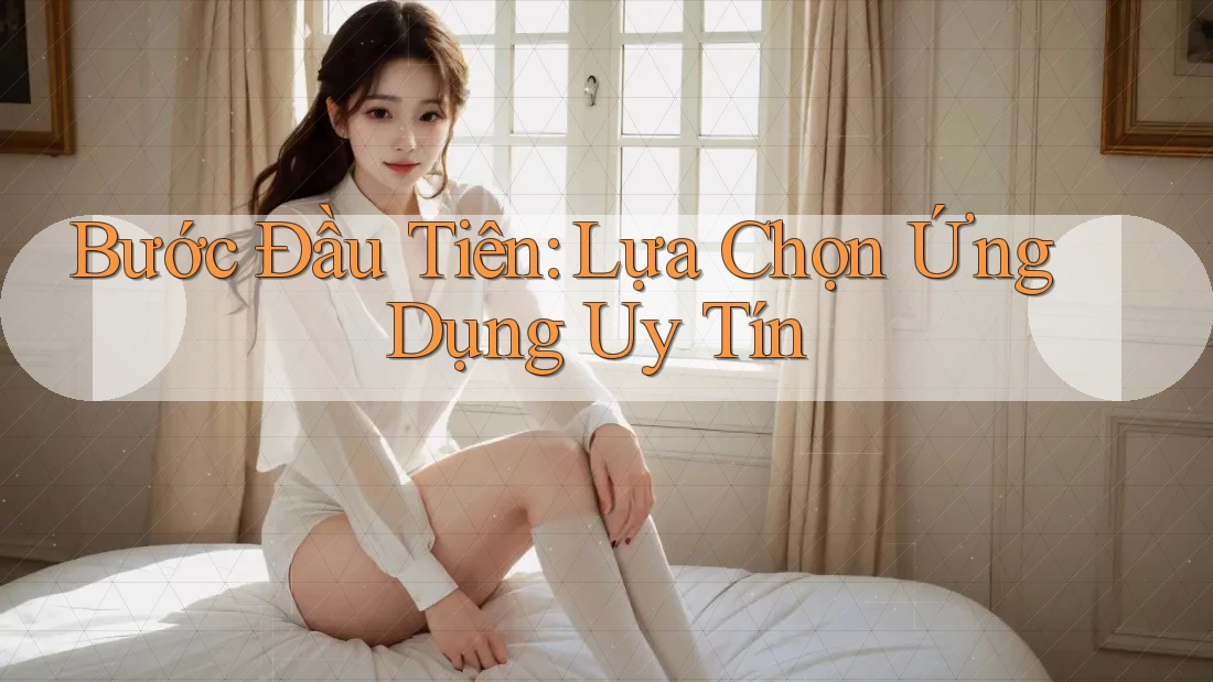Bước Đầu Tiên: Lựa Chọn Ứng Dụng Uy Tín Bước Đầu Tiên: Lựa Chọn Ứng Dụng Uy Tín
