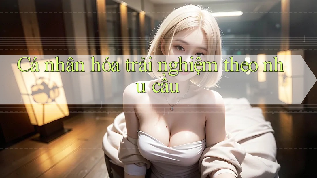 Cá nhân hóa trải nghiệm theo nhu cầu Cá nhân hóa trải nghiệm theo nhu cầu