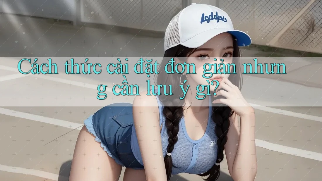 Cách thức cài đặt đơn giản nhưng cần lưu ý gì? Cách thức cài đặt đơn giản nhưng cần lưu ý gì?