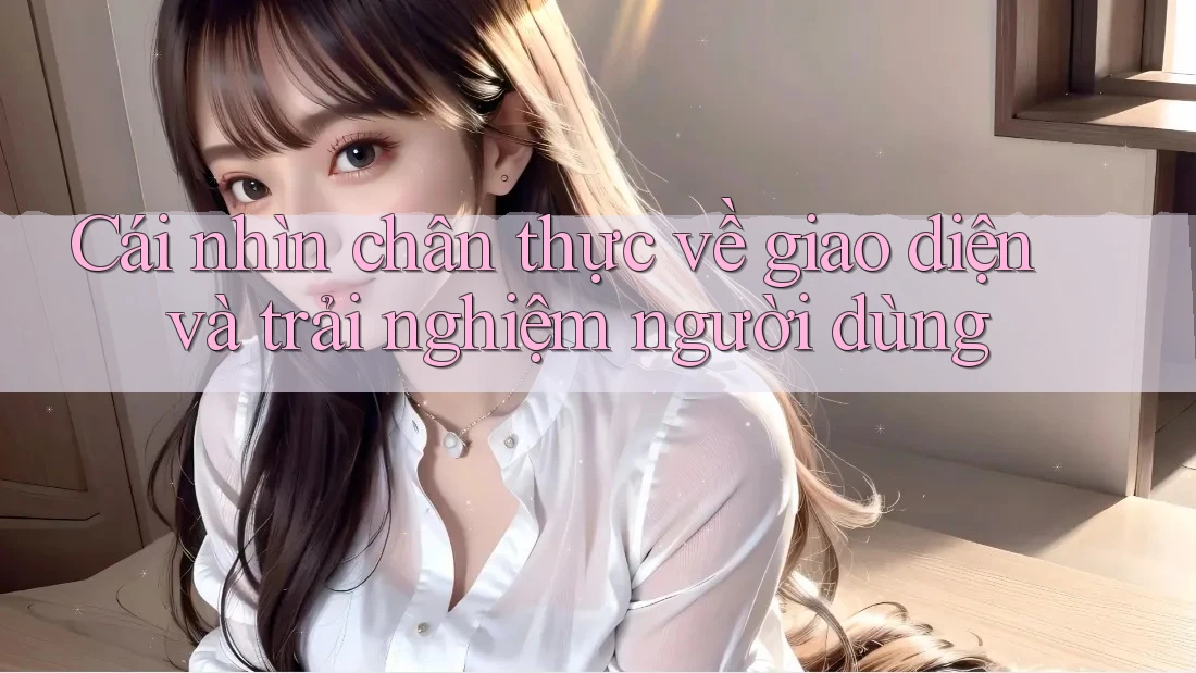 Cái nhìn chân thực về giao diện và trải nghiệm người dùng Cái nhìn chân thực về giao diện và trải nghiệm người dùng