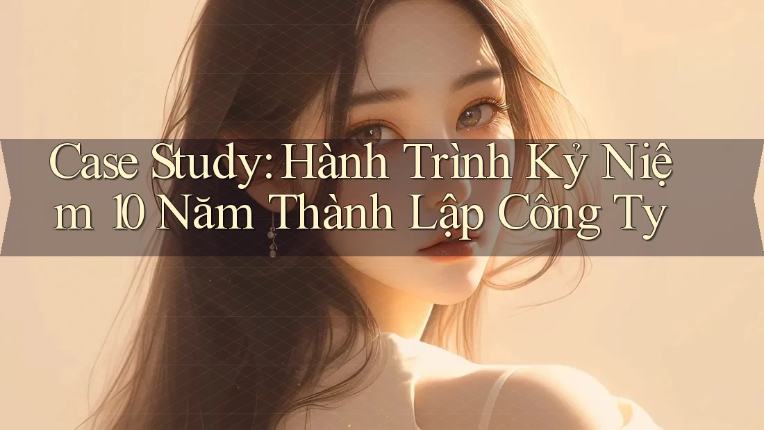 Case Study: Hành Trình Kỷ Niệm 10 Năm Thành Lập Công Ty Case Study: Hành Trình Kỷ Niệm 10 Năm Thành Lập Công Ty