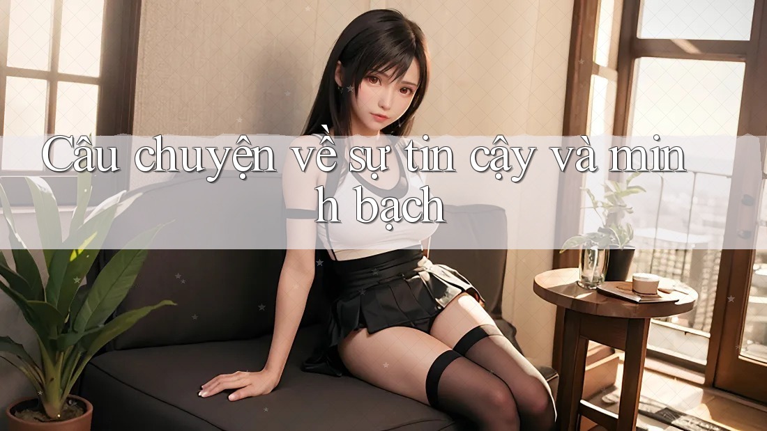 Câu chuyện về sự tin cậy và minh bạch Câu chuyện về sự tin cậy và minh bạch