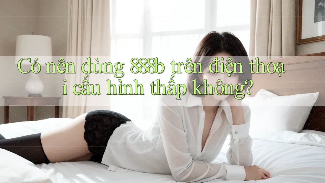 Có nên dùng 888b trên điện thoại cấu hình thấp không?