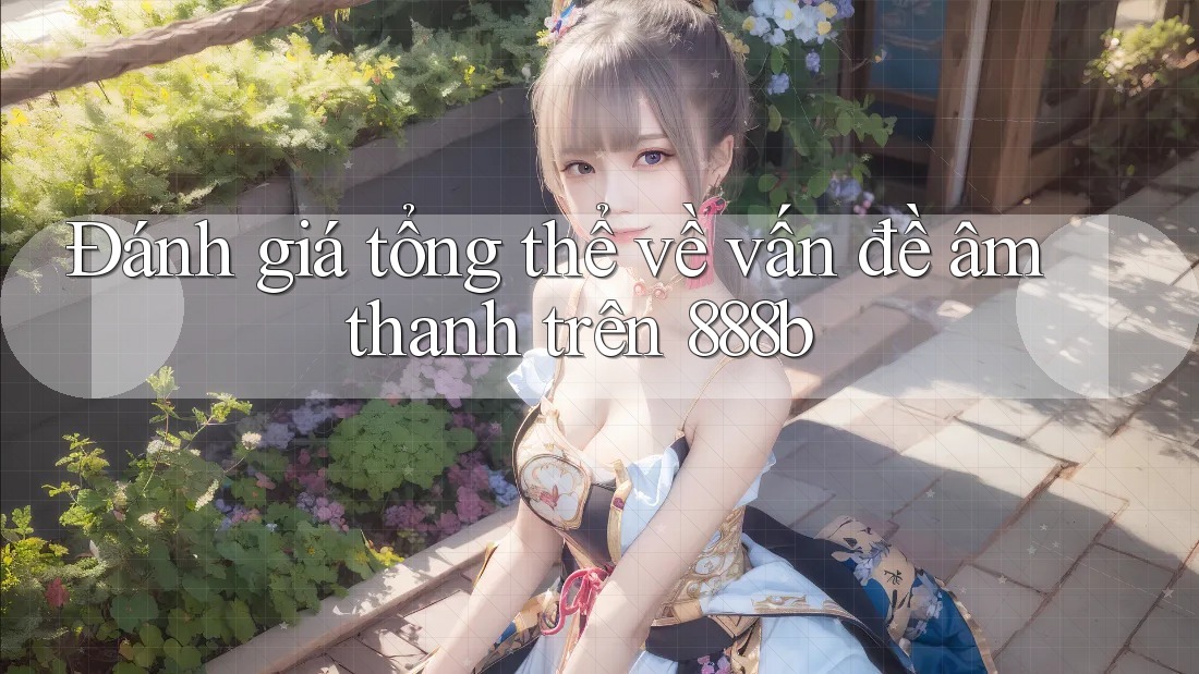 Đánh giá tổng thể về vấn đề âm thanh trên 888b Đánh giá tổng thể về vấn đề âm thanh trên 888b