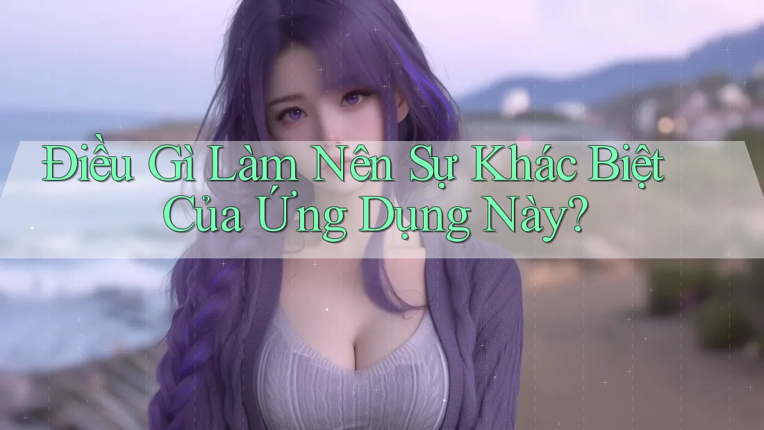 Điều gì làm nên sự khác biệt của ứng dụng này? Điều gì làm nên sự khác biệt của ứng dụng này?