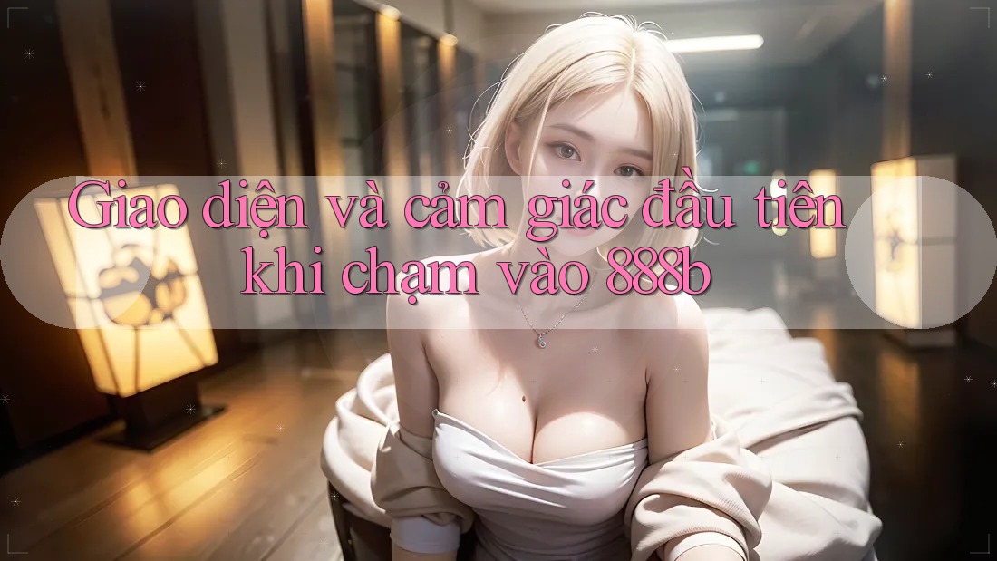 Giao diện và cảm giác đầu tiên khi chạm vào 888b