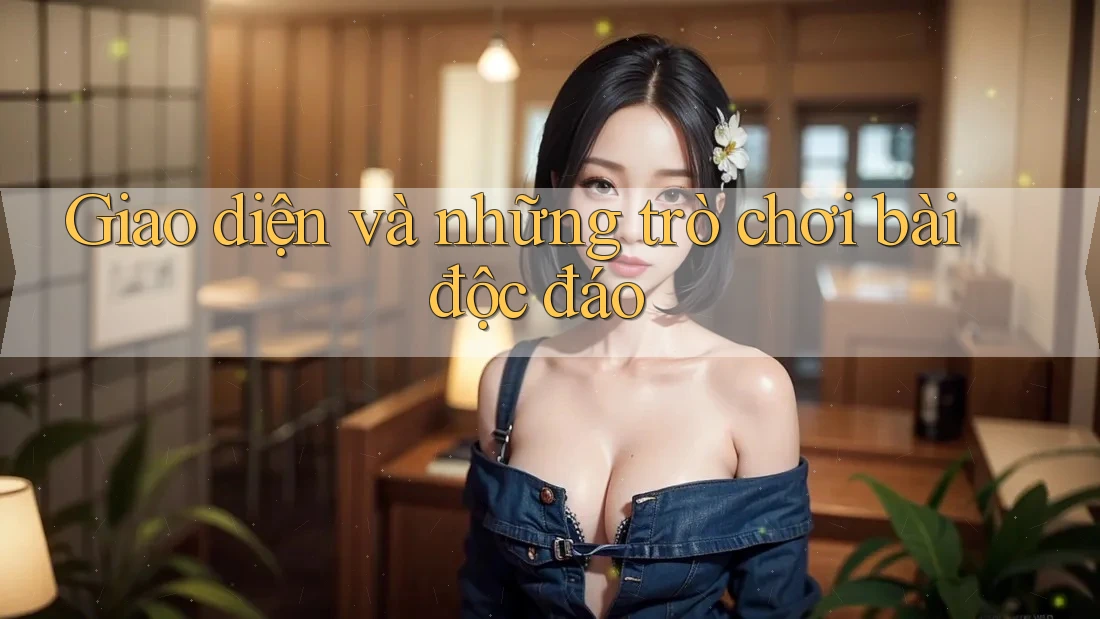 Giao diện và những trò chơi bài độc đáo