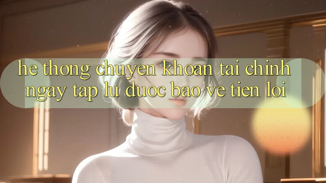 Hệ thống chuyển khoản tài chính: Ngay tắp lự - Được bảo vệ - Tiện lợi Hệ thống chuyển khoản tài chính: Ngay tắp lự - Được bảo vệ - Tiện lợi