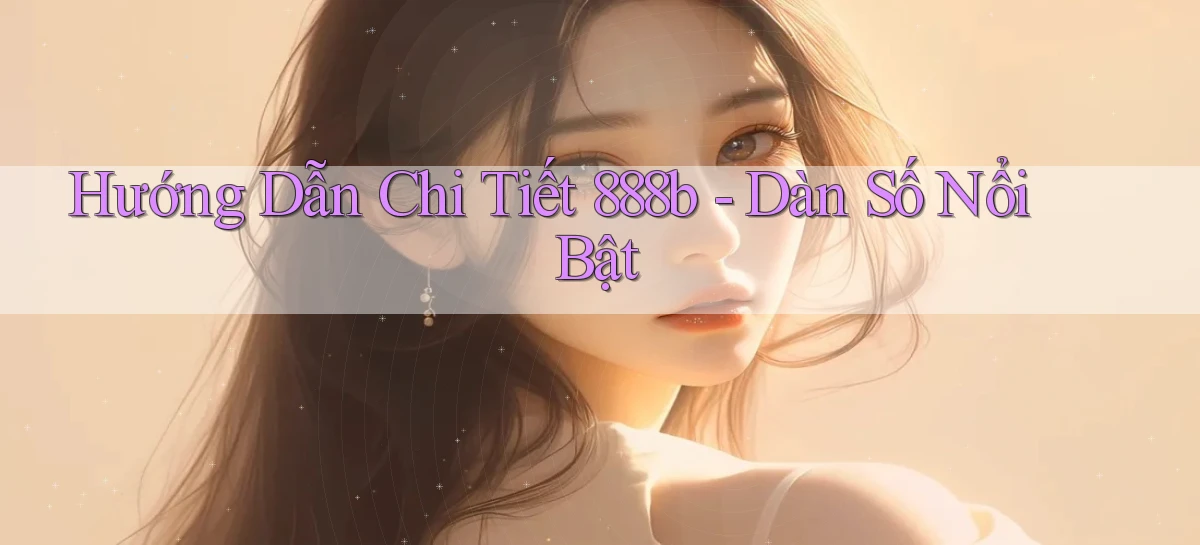 hướng dẫn chi tiết 888b dàn số nổi bật