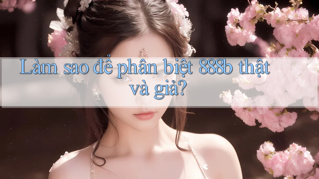 Làm sao để phân biệt 888b thật và giả? Làm sao để phân biệt 888b thật và giả?