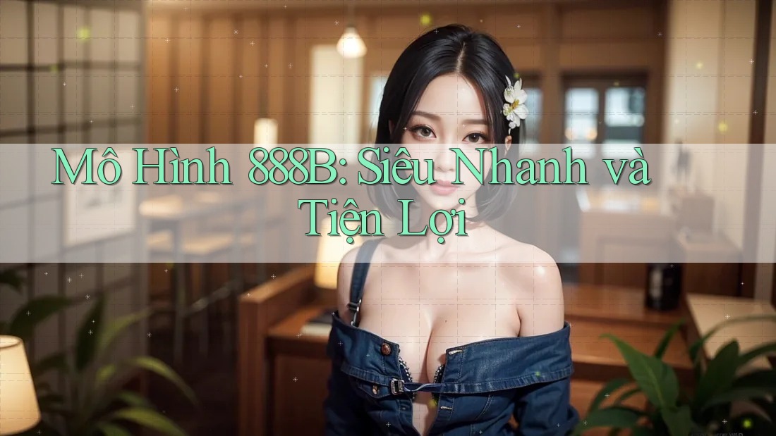 Mô Hình 888B: Siêu Nhanh và Tiện Lợi Mô Hình 888B: Siêu Nhanh và Tiện Lợi