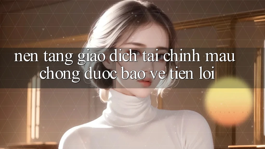 Nền tảng giao dịch tài chính: Mau chóng - Được bảo vệ - Tiện lợi Nền tảng giao dịch tài chính: Mau chóng - Được bảo vệ - Tiện lợi