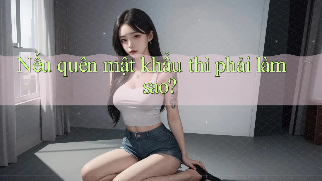 Nếu quên mật khẩu thì phải làm sao?