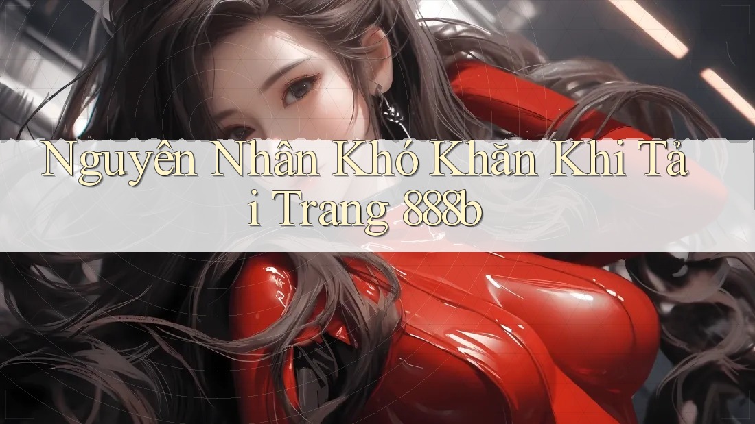 Nguyên Nhân Khó Khăn Khi Tải Trang 888b Nguyên Nhân Khó Khăn Khi Tải Trang 888b