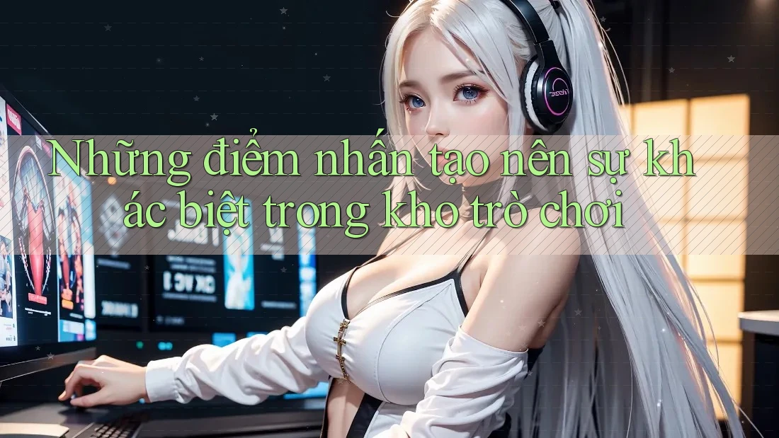 Những điểm nhấn tạo nên sự khác biệt trong kho trò chơi Những điểm nhấn tạo nên sự khác biệt trong kho trò chơi