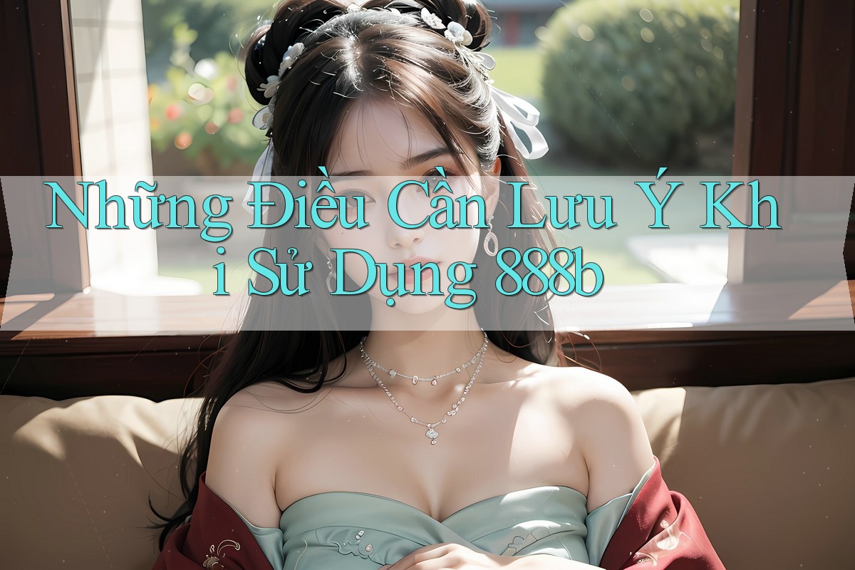 Những Điều Cần Lưu Ý Khi Sử Dụng 888b Những Điều Cần Lưu Ý Khi Sử Dụng 888b