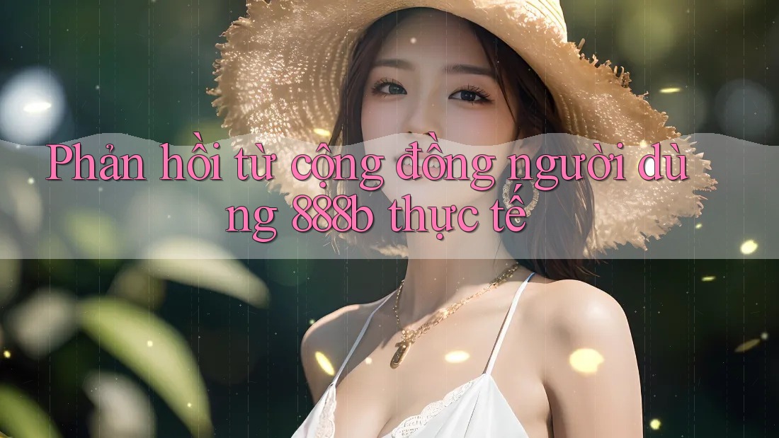 Phản hồi từ cộng đồng người dùng 888b thực tế