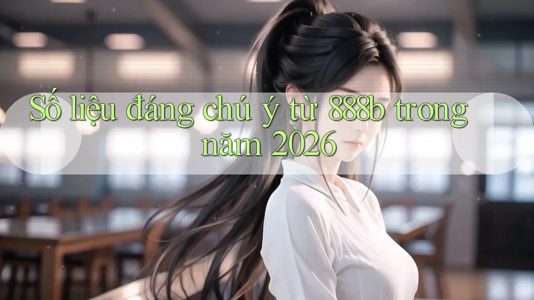 Số liệu đáng chú ý từ 888b trong năm 2026 Số liệu đáng chú ý từ 888b trong năm 2026