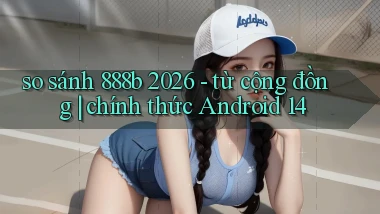 so sánh 888b 2026   từ cộng đồng chính thức Android 14