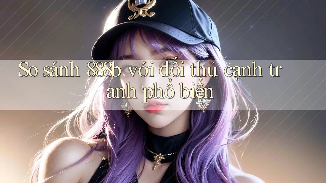 So sánh 888b với đối thủ cạnh tranh phổ biến So sánh 888b với đối thủ cạnh tranh phổ biến