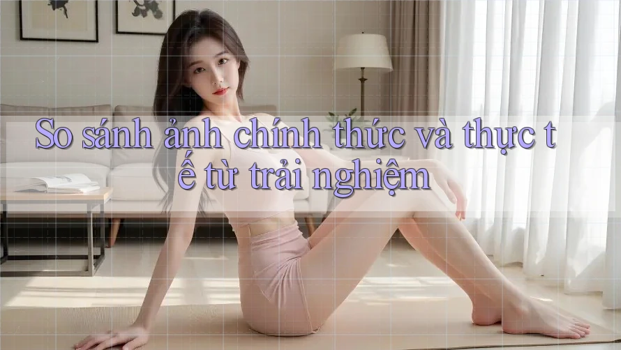 So sánh ảnh chính thức và thực tế từ trải nghiệm So sánh ảnh chính thức và thực tế từ trải nghiệm