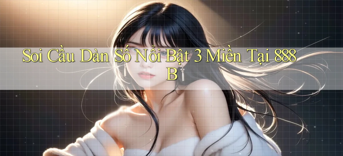 soi cầu dàn số nổi bật 3 miền tại 888b