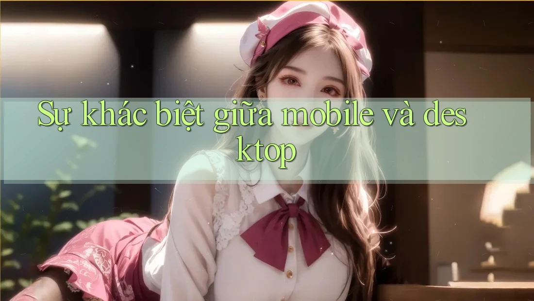 Sự khác biệt giữa mobile và desktop Sự khác biệt giữa mobile và desktop