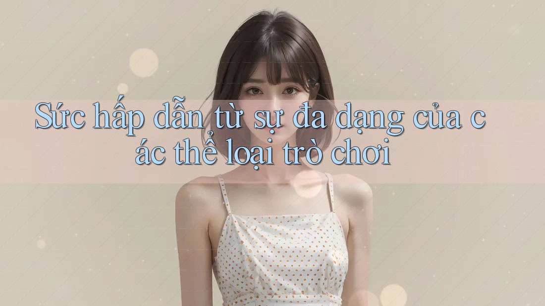 Sức hấp dẫn từ sự đa dạng của các thể loại trò chơi