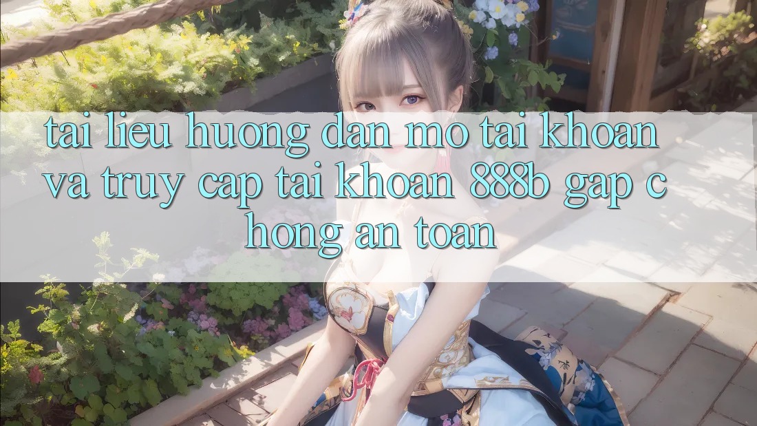 Tài liệu hướng dẫn mở tài khoản và truy cập tài khoản 888b gấp chóng, an toàn Tài liệu hướng dẫn mở tài khoản và truy cập tài khoản 888b gấp chóng, an toàn