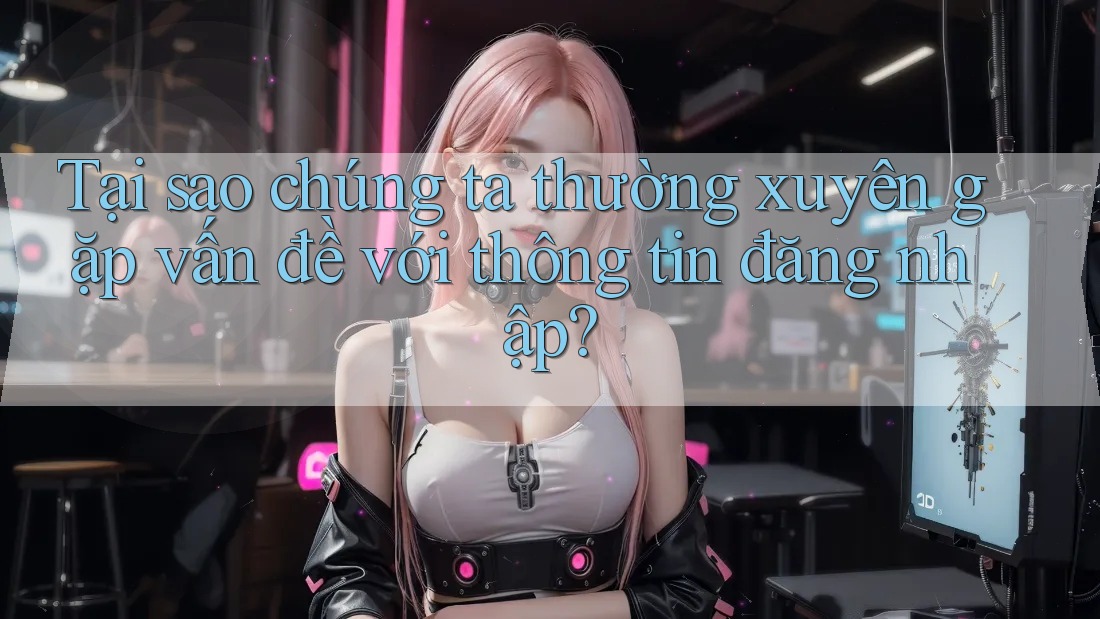 Tại sao chúng ta thường xuyên gặp vấn đề với thông tin đăng nhập? Tại sao chúng ta thường xuyên gặp vấn đề với thông tin đăng nhập?