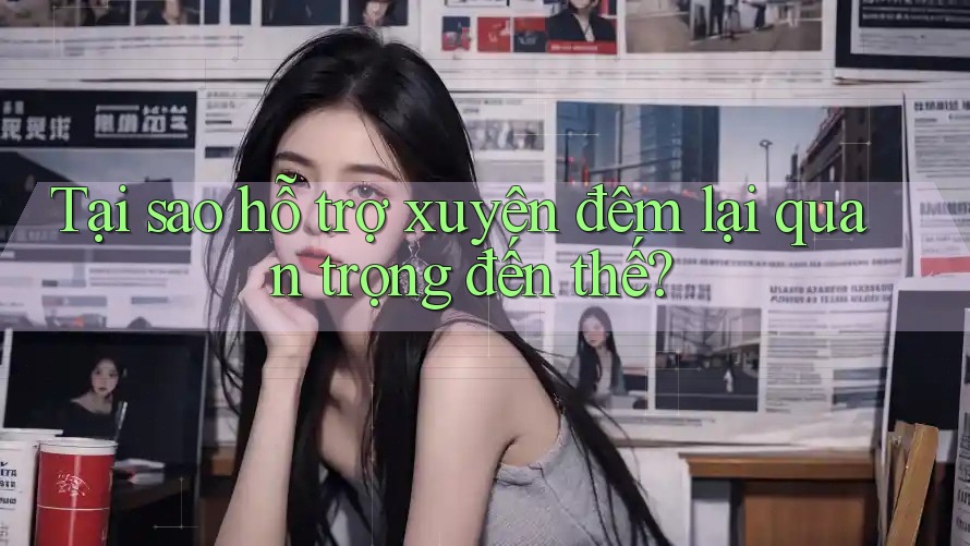 Tại sao hỗ trợ xuyên đêm lại quan trọng đến thế?