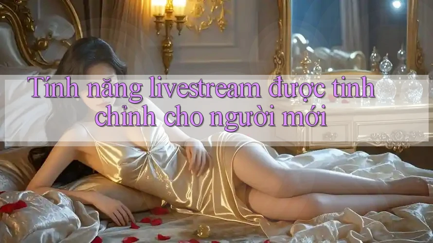 Tính năng livestream được tinh chỉnh cho người mới