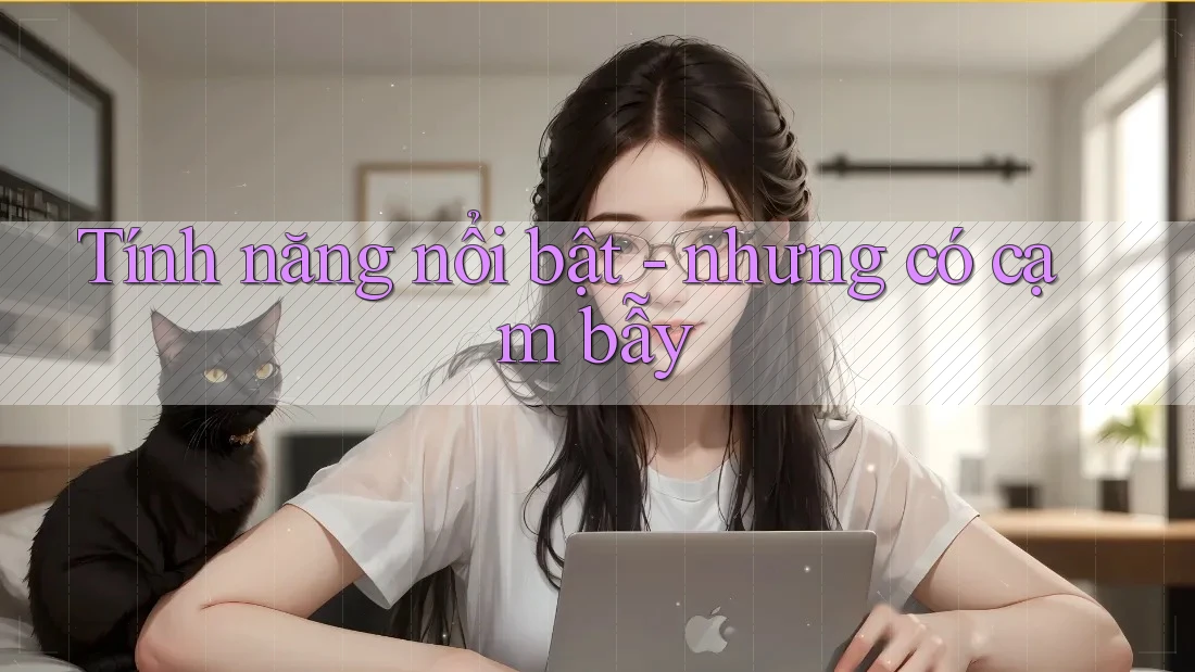 Tính năng nổi bật - nhưng có cạm bẫy Tính năng nổi bật - nhưng có cạm bẫy