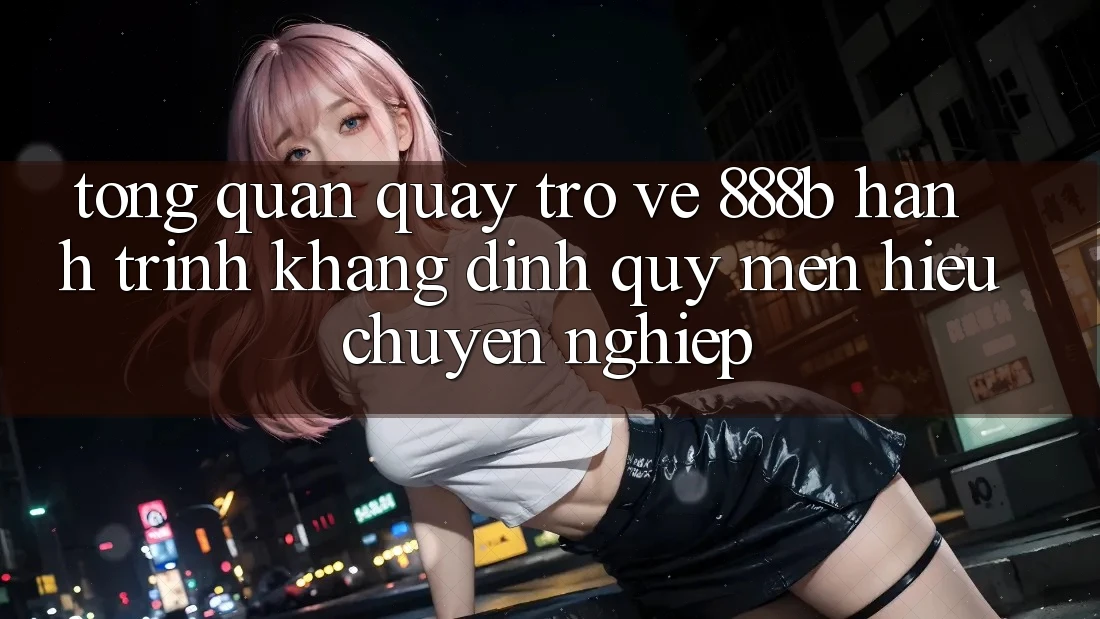 Tổng quan quay trở về 888b - Hành trình khẳng định quý mến hiệu chuyên nghiệp Tổng quan quay trở về 888b - Hành trình khẳng định quý mến hiệu chuyên nghiệp