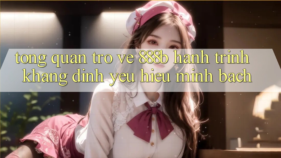 Tổng quan trở về 888b - Hành trình khẳng định yêu hiệu minh bạch