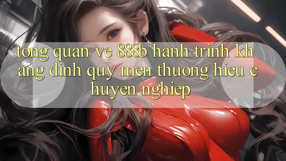 Tổng quan về 888b - Hành trình khẳng định quý mến thương hiệu chuyên nghiệp Tổng quan về 888b - Hành trình khẳng định quý mến thương hiệu chuyên nghiệp
