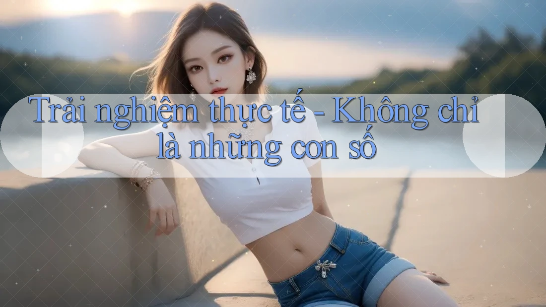 Trải nghiệm thực tế - Không chỉ là những con số Trải nghiệm thực tế - Không chỉ là những con số