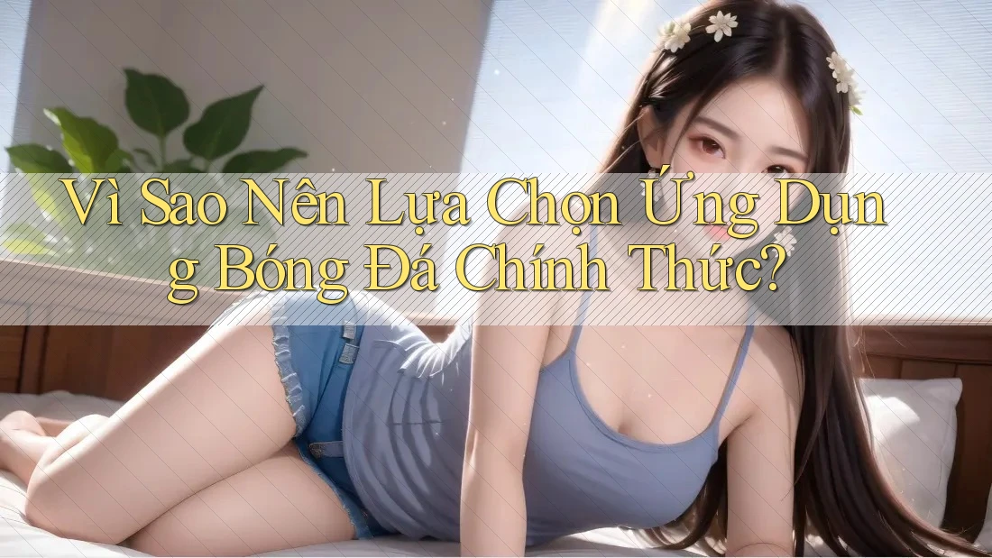 Vì Sao Nên Lựa Chọn Ứng Dụng Bóng Đá Chính Thức?